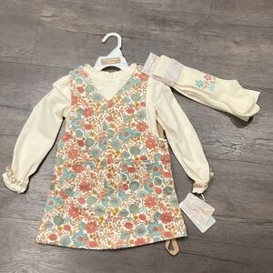 Toddler girl 4 piece dress set